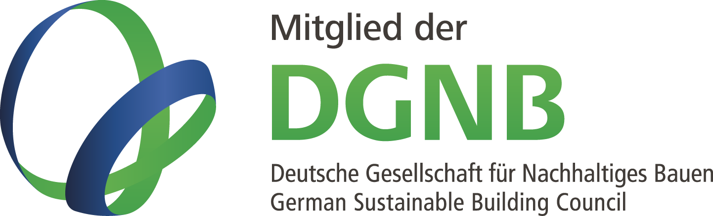 Mitglied der DGNB – Deutsche Gesellschaft für Nachhaltiges Bauen