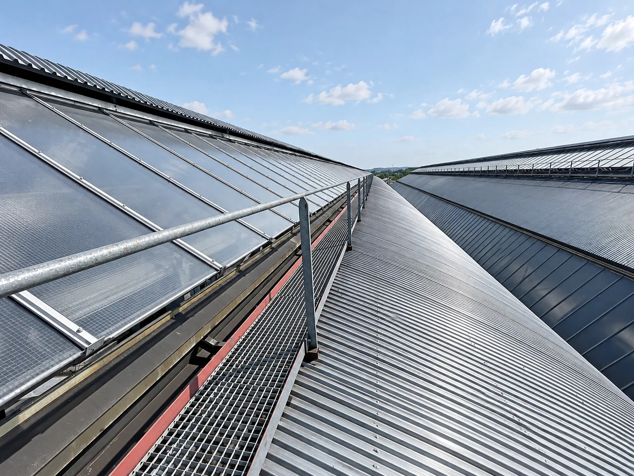 Gleishallendach Hauptbahnhof Karlsruhe