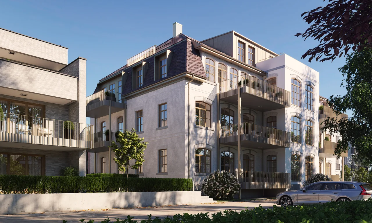 Paulinengarten · Bau 1–4 · Visualisierung