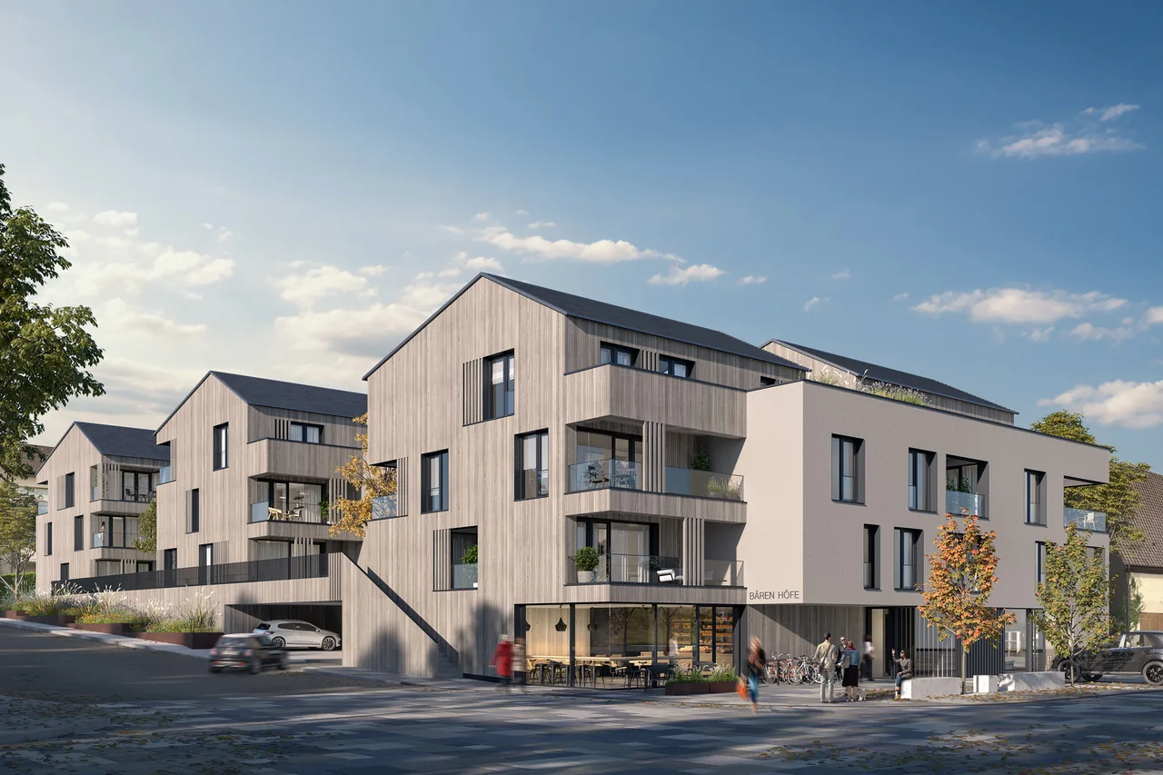 Bärenhöfe – Visualisierung